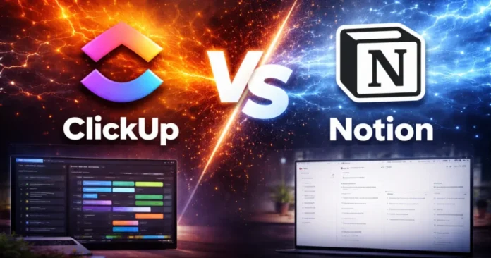 ClickUp vs Notion in 2026: Which Productivity Tool Is Better for Small Teams?
